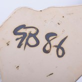 Gordon Baldwin painted signature, GB 86