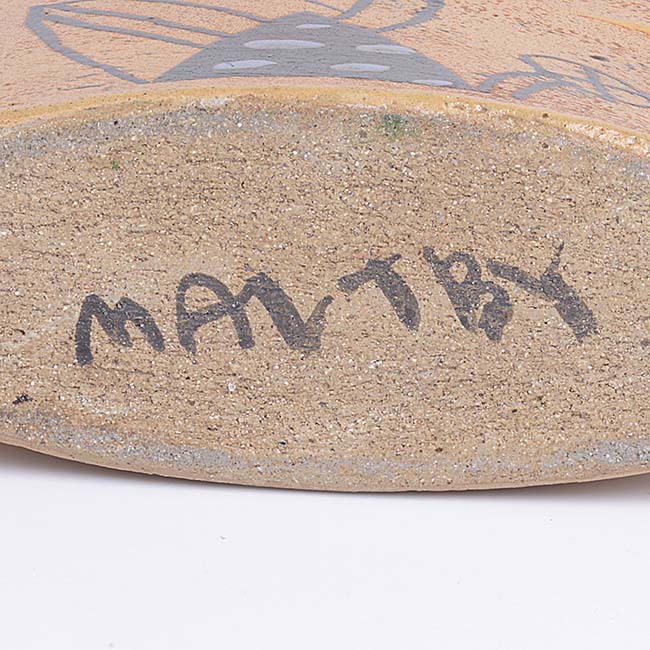 A painted signature by John Maltby 