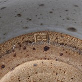 An impressed HP seal on a vase made by Helen Pincombe sold at auction by Maak Contemporary Ceramics