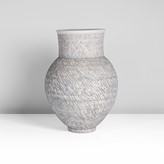 A porcelain vase made by Julian Stair in circa 1982 sold at auction by Maak Contemporary Ceramics
