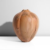 A red maple vessel made by John Jordan in 2000