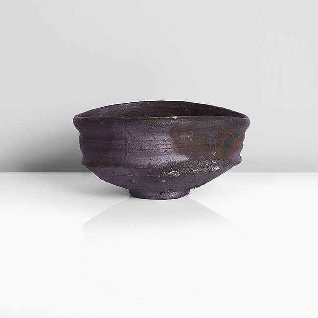 A stoneware tea bowl made by Tsujimura Shiro in circa 2006 sold at auction by Maak