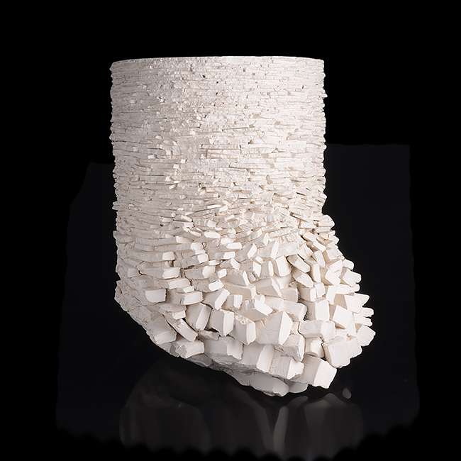 A sculptural form made by Aneta Regel in 2010 sold at auction by Maak